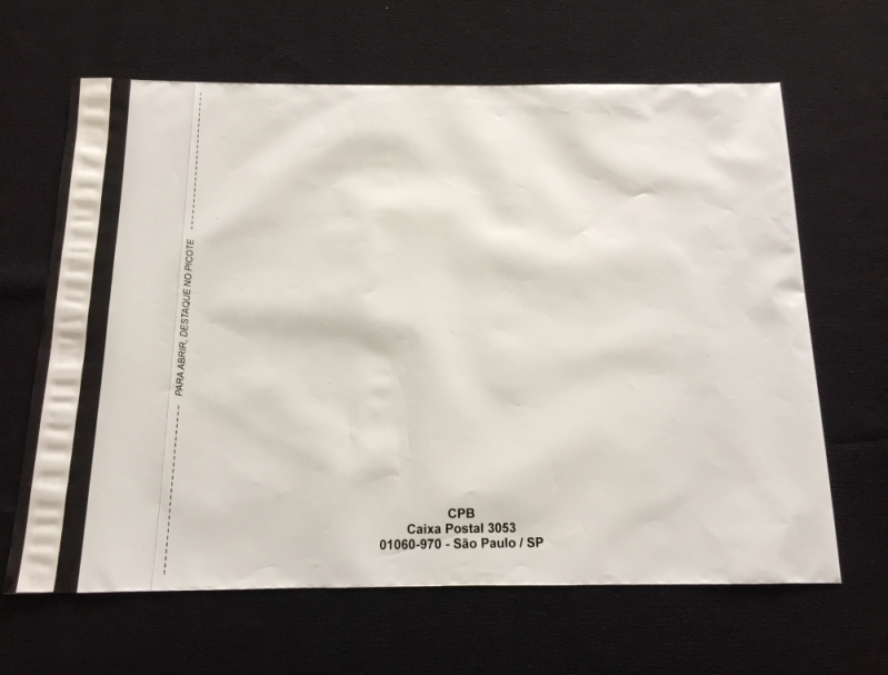 Envelope de Segurança com Lacre Parque Peruche - Envelope de Segurança com Plástico Bolha
