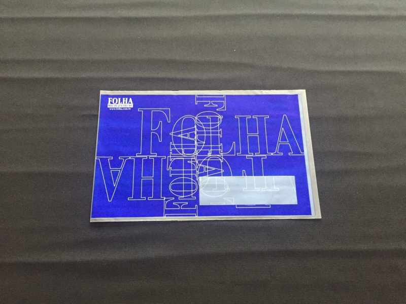 Envelope Plástico com Aba Adesivada Serra da Cantareira - Envelope de Aba Adesivada para Impressos
