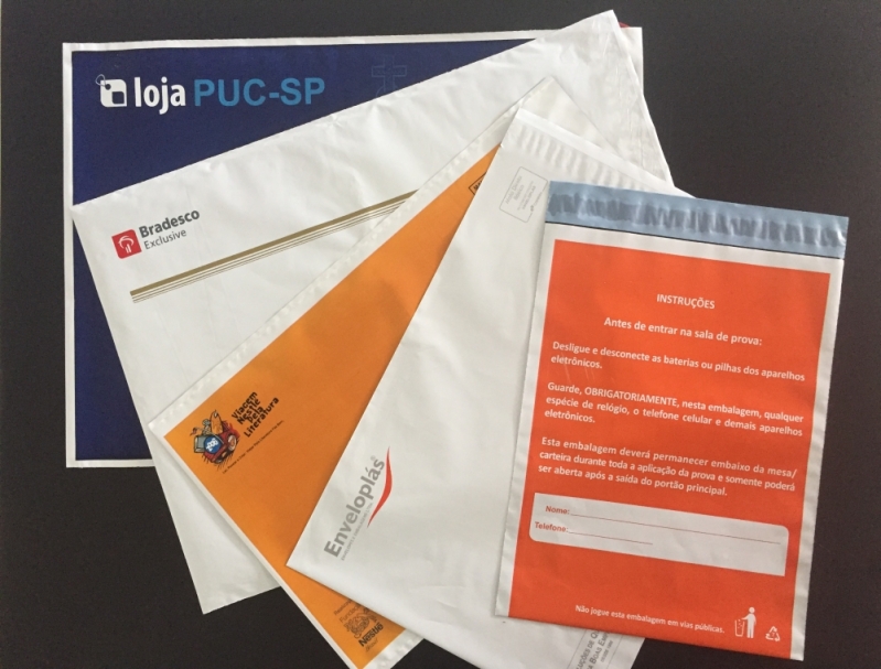 Envelope Segurança Personalizado Itaim Bibi - Envelope de Segurança para E-commerce