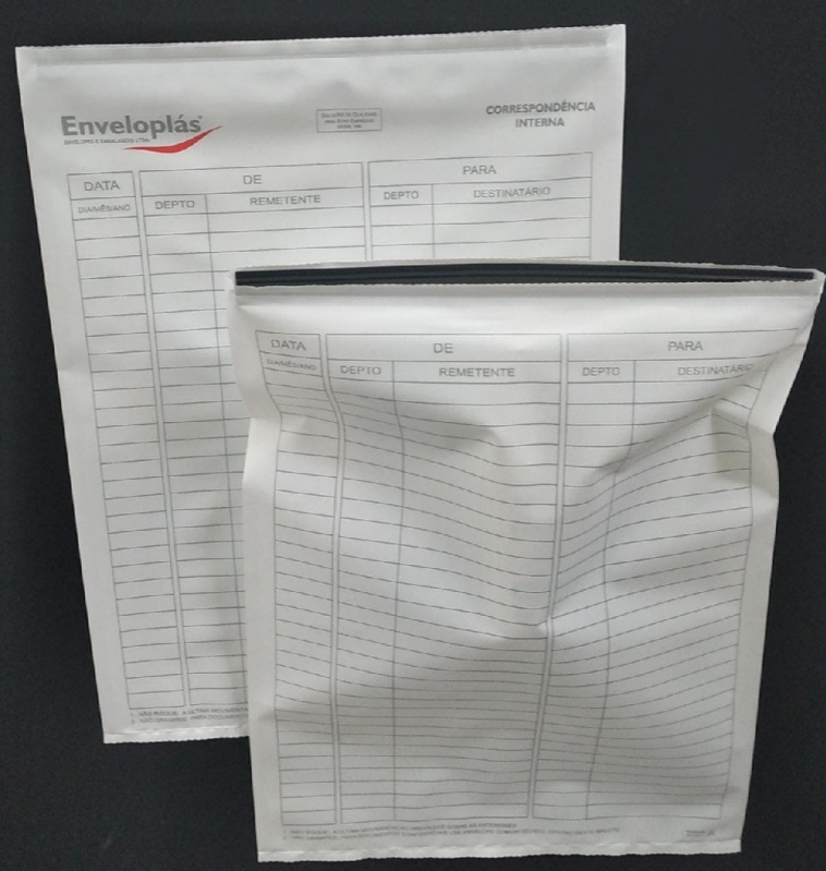 Envelope Vai e Vem Kraft Engenheiro Goulart - Envelope Vai e Vem Plastico