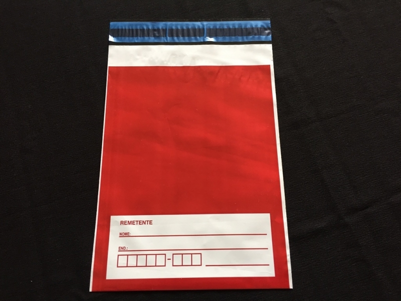 Envelopes Plásticos Inviolável Moema - Envelope Plástico Transparente Impresso