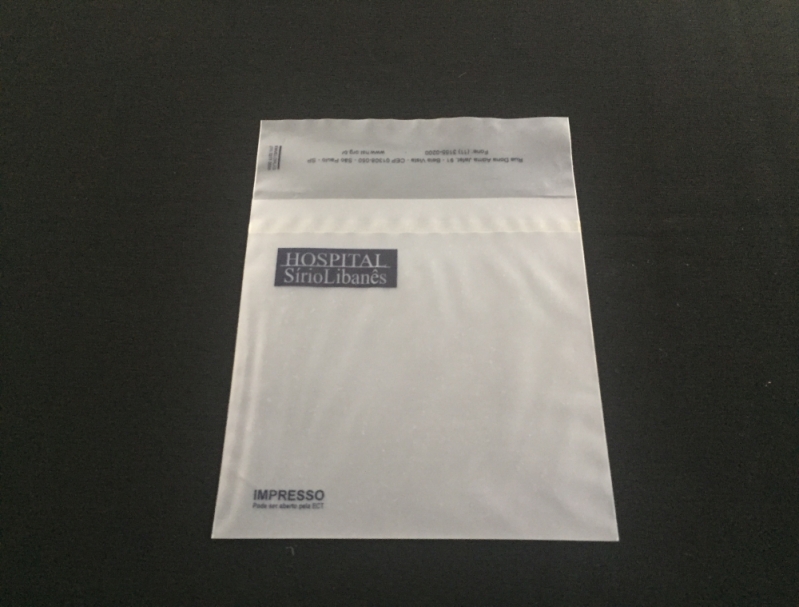 Fornecedor de Envelope de Aba Adesivada Limeira - Envelope Plástico Transparente com Aba Adesivada