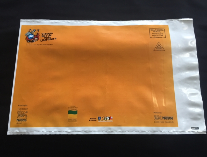 Onde Compro Envelope Plástico com Cola Biritiba Mirim - Envelope Plástico Circulação Interna