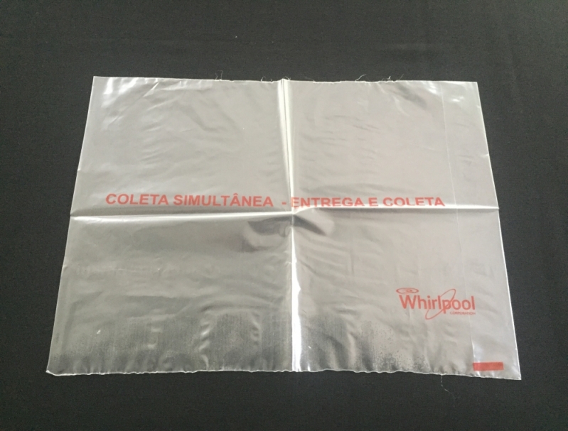 Saco Plástico Transparente Encomendar Santa Ifigênia - Saco Plástico Colorido