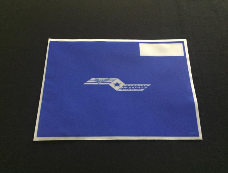Sacos Plásticos Colorido Brooklin - Saco Plástico Envelope