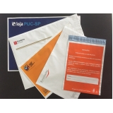 envelopes plásticos com cola Higienópolis