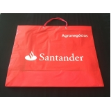 pedido de sacola personalizada com logo Bebedouro