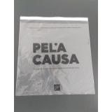 saco plástico zip lock personalizado Cantareira